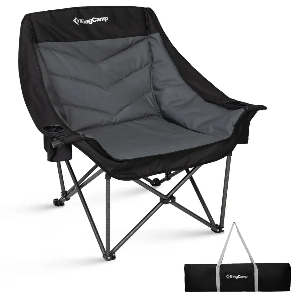 kingcamp-canna-c10-plus-oversized-padded-camping-chair-high-back-single-person image 1
