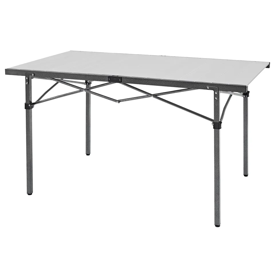 kingcamp-granite-aluminum-folding-table-for-4-6-person-53x27 image 1
