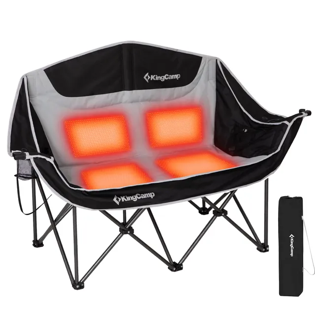 kingcamp-canna-c20-plus-heated-loveseat-double-seat-sofa-chair image 1