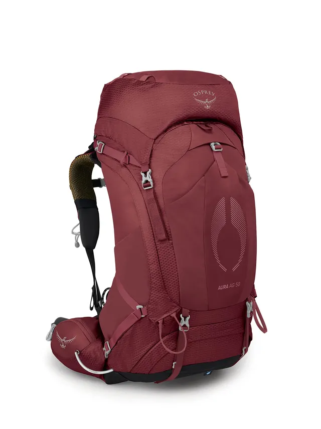 osprey-aura-ag-50l-women-s-backpacking-backpack-antigravity-suspension-integrate image 1