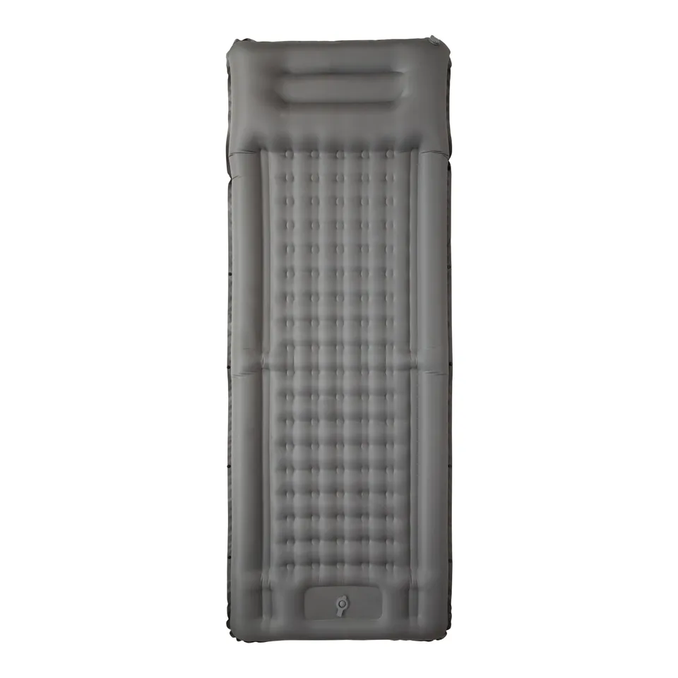 kingcamp-deluxe-12-air-mattress-with-built-in-foot-pump image 1