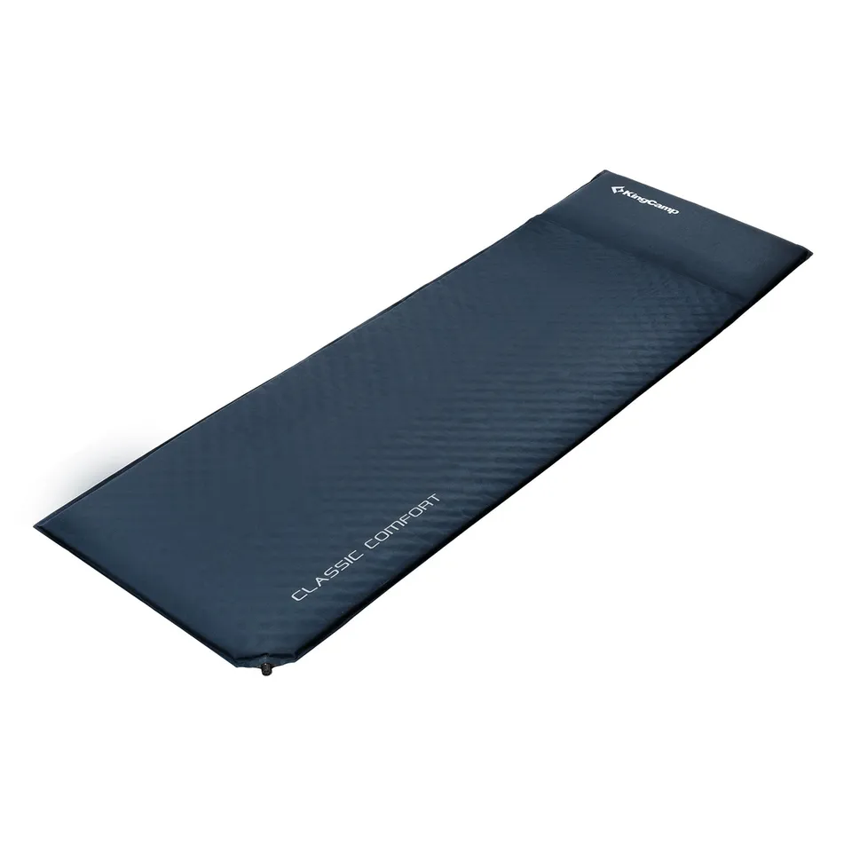 kingcamp-self-inflating-sleeping-pad-with-pillow-insulated-camping-mat image 1