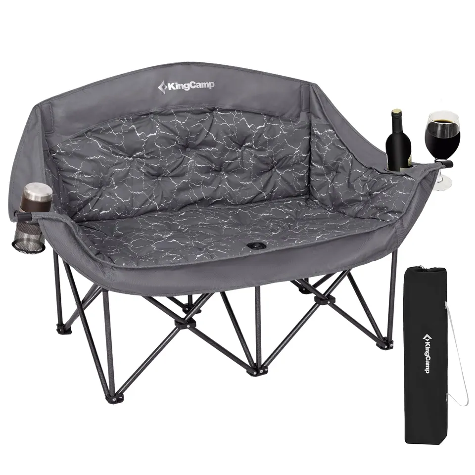 kingcamp-volcapetra-loveseat-double-seat-chair image 1