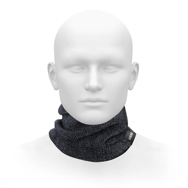 proviz-black-reflective-fleece-lined-neck-warmer image 1