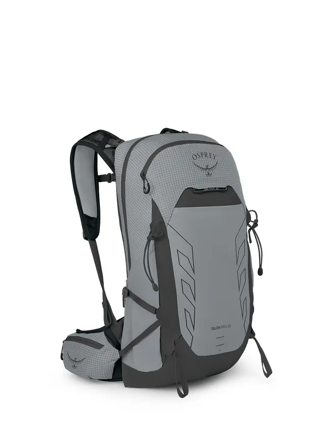 osprey-talon-pro-20l-men-s-hiking-backpack-with-hipbelt-silver-lining image 1