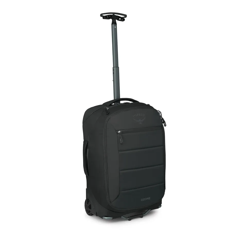 osprey-ozone-2-wheel-carry-on-lightweight-rolling-luggage-40l-black image 1
