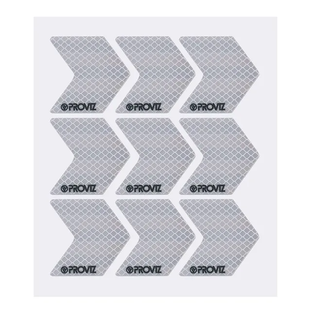 proviz-reflective-stickers-9-pack-for-bike-helmet-more image 1