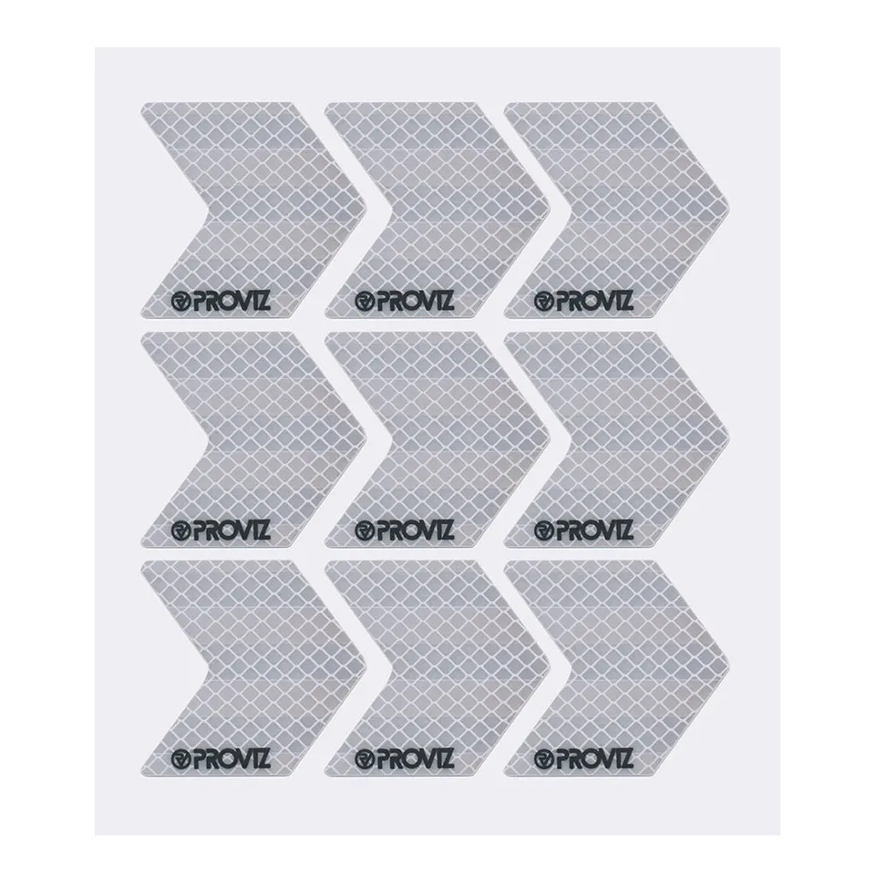 proviz-reflective-stickers-9-pack-for-bike-helmet-more image 1
