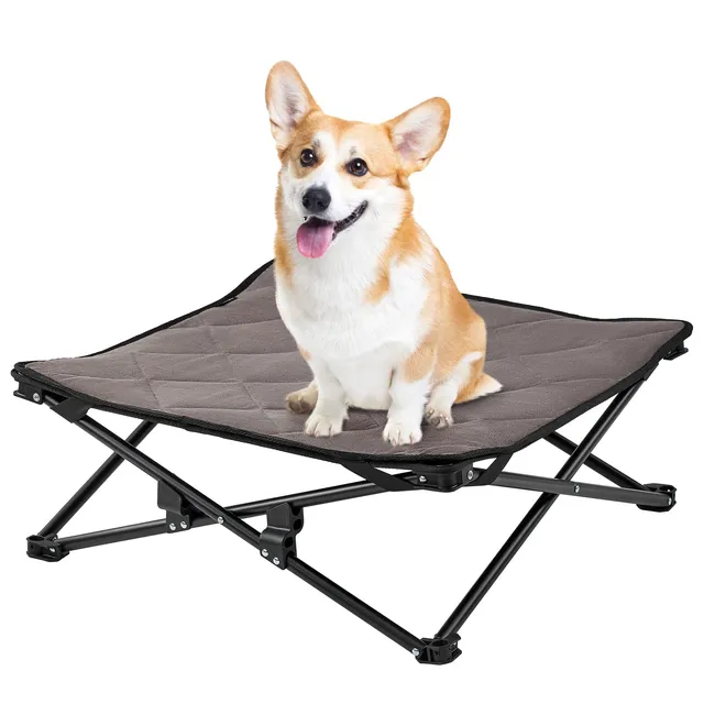 kingcamp-pets-sedum-elevated-dog-bed-for-small-medium-pets-cooling-and-cozy-mode image 1