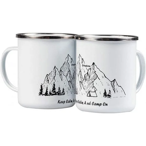 kingcamp-enamel-coffee-camping-mugs-15-fl-oz image 1