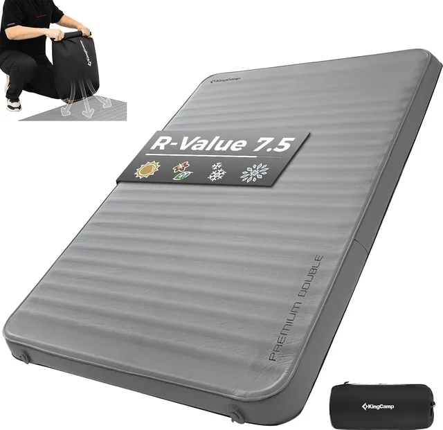 kingcamp-premium-double-self-inflating-sleeping-pad image 1