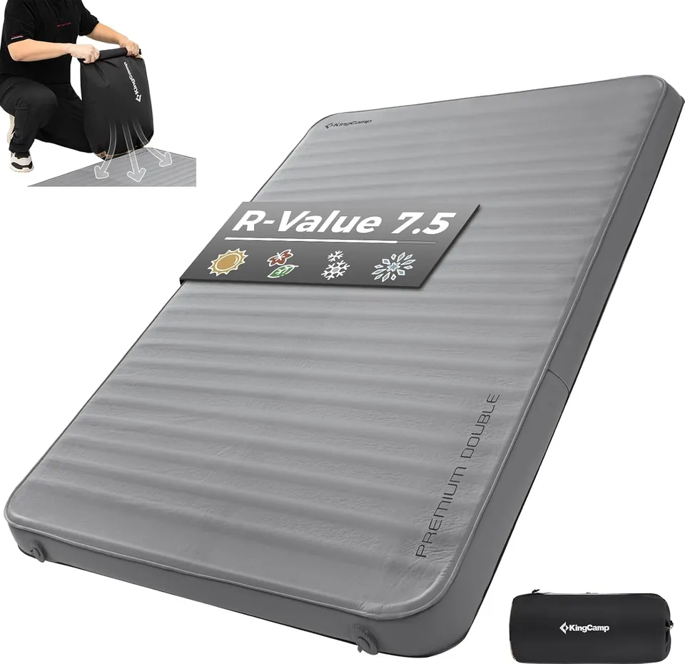 kingcamp-premium-double-self-inflating-sleeping-pad image 1