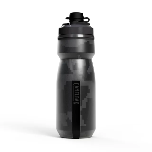 camelbak-podium-dirt-series-chill-insulated-21oz-mountain-bike-water-bottle-blac image 1
