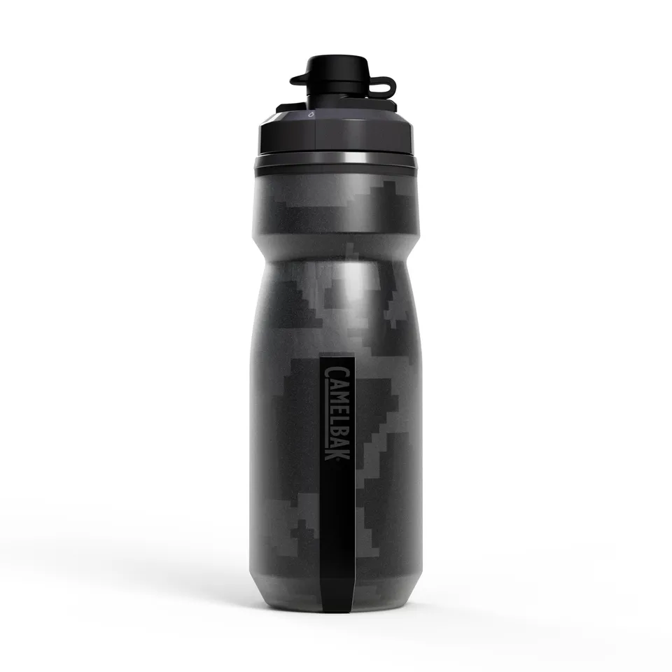 camelbak-podium-dirt-series-chill-insulated-21oz-mountain-bike-water-bottle-blac image 1