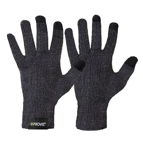 proviz-reflective-warm-knit-gloves image 1