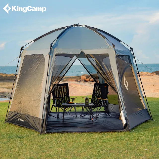 kingcamp-cairo-12x12-instant-screen-mosquito-canopy-tent image 1