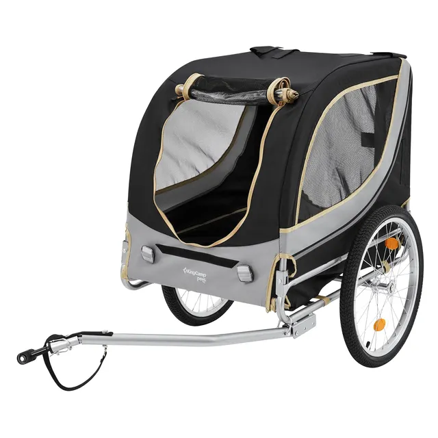 kingcamp-pet-bike-trailer-dog-carrier image 1