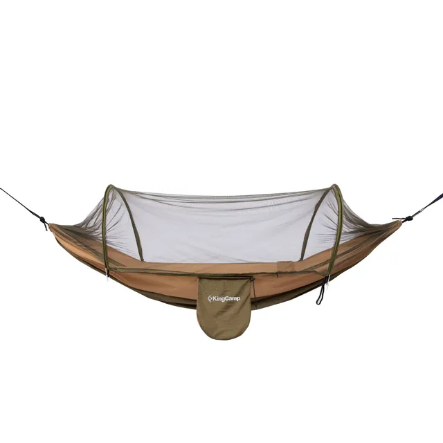 kingcamp-1-2-person-mosquito-proof-camping-hammock-with-integrated-bug-net image 1