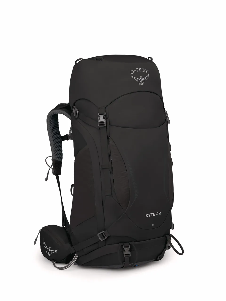 osprey-kyte-48-women-s-backpacking-backpack-with-raincover-black-wxs-s image 1