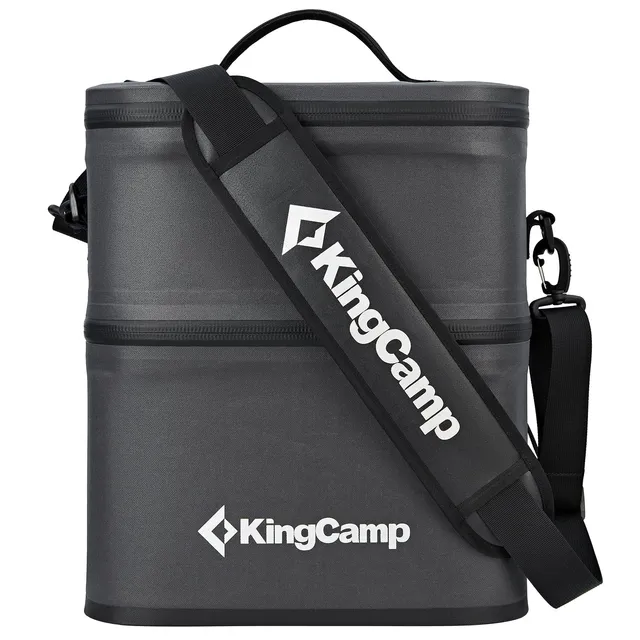 kingcamp-portable-16-cans-double-layer-cooler-bag image 1