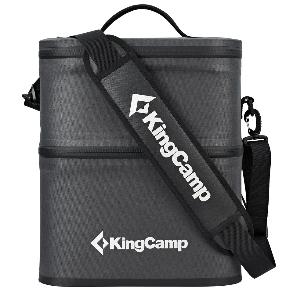 kingcamp-portable-16-cans-double-layer-cooler-bag image 1