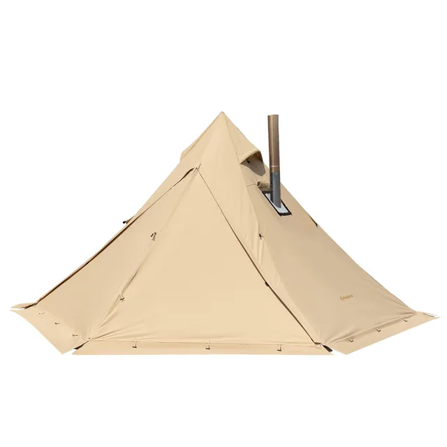 kingcamp-torino-ii-4-season-tipi-tent-with-stove-jack-and-snow-skirt image 1