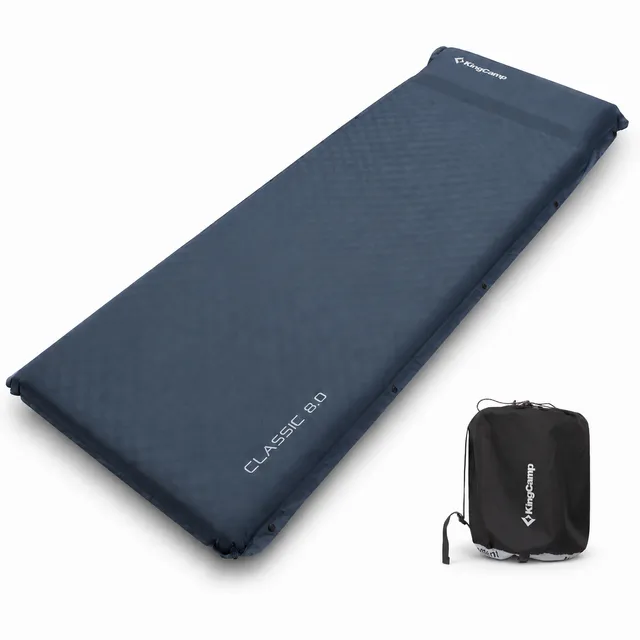kingcamp-classic-8-0-self-inflating-sleeping-pad-with-pillow image 1