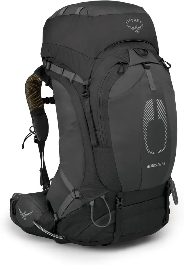 osprey-atmos-ag-65l-men-s-backpacking-backpack-black-s-m image 1