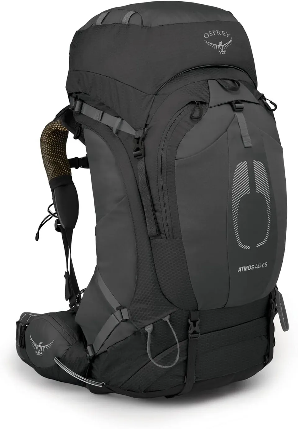 osprey-atmos-ag-65l-men-s-backpacking-backpack-black-s-m image 1