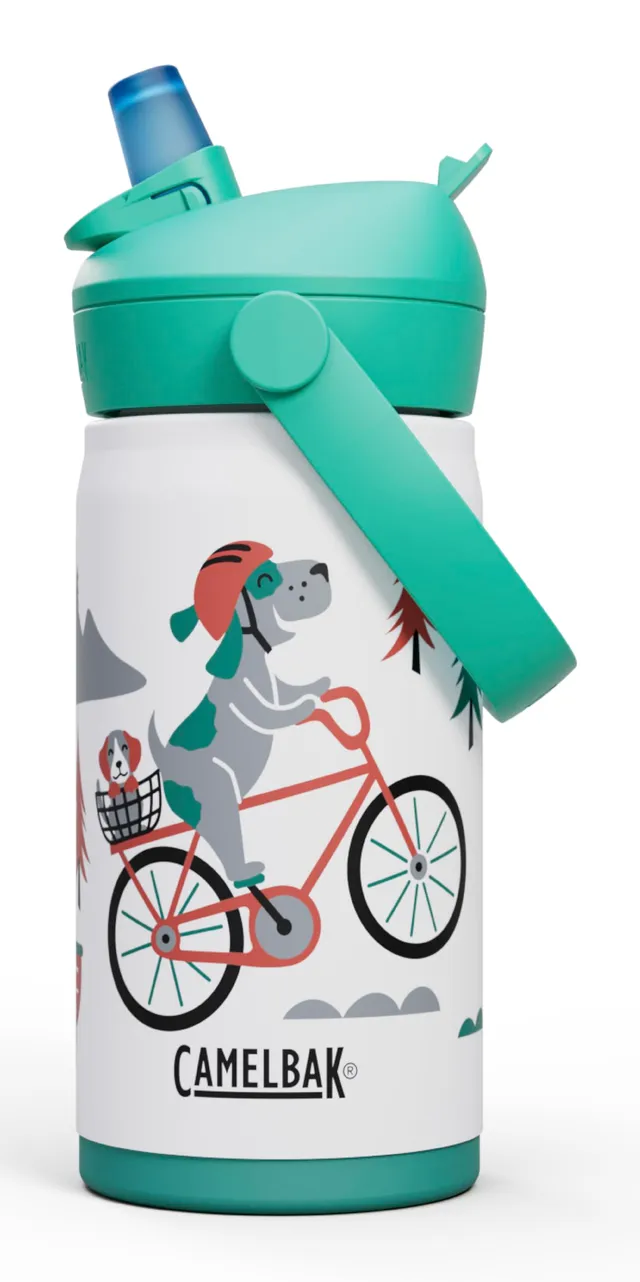 camelbak-thrive-flip-straw-kids-stainless-steel-water-bottle-12oz image 1