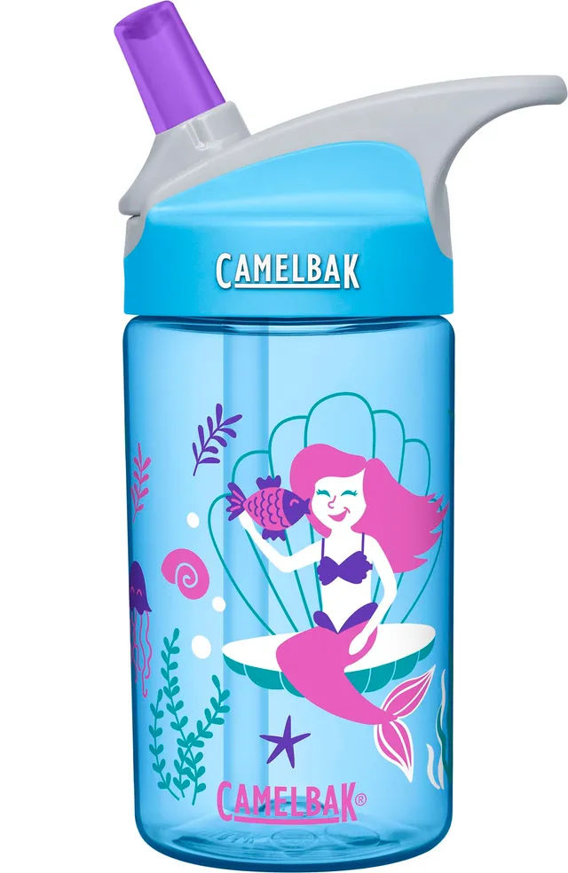 camelbak-eddy-kids-water-bottle-with-big-bite-valve-12oz-magical-mermaids image 1