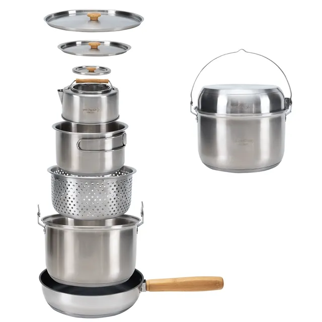kingcamp-stainless-steel-cookware-set image 1