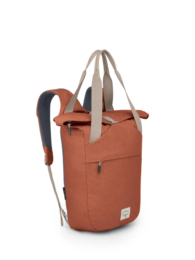 osprey-arcane-zip-top-tote-backpack-porcelain-orange-heather image 1