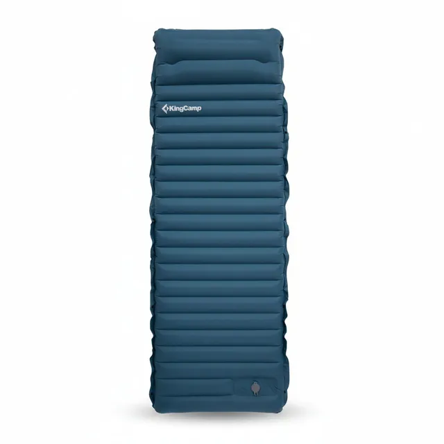 kingcamp-deluxe-10-1-inflatable-mattress-with-built-in-foot-pump image 1