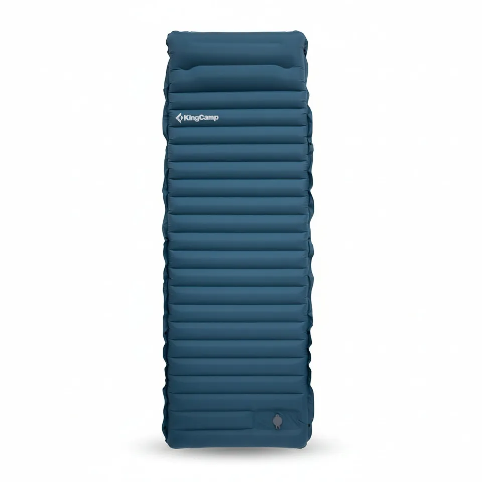 kingcamp-deluxe-10-1-inflatable-mattress-with-built-in-foot-pump image 1