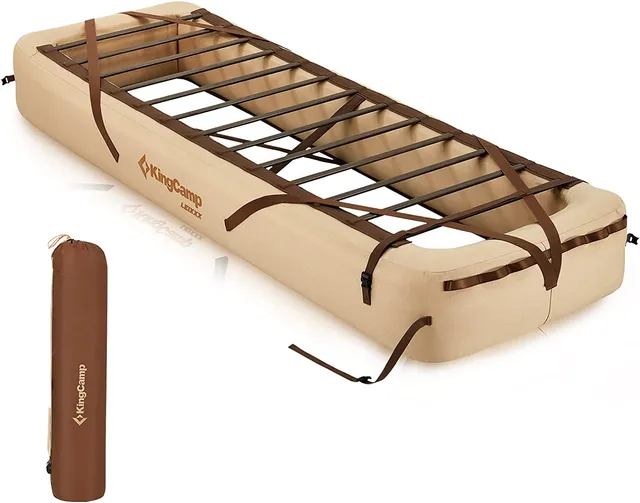 kingcamp-oak-p10-air-mattress-frame-with-inflatable-support-tubes image 1