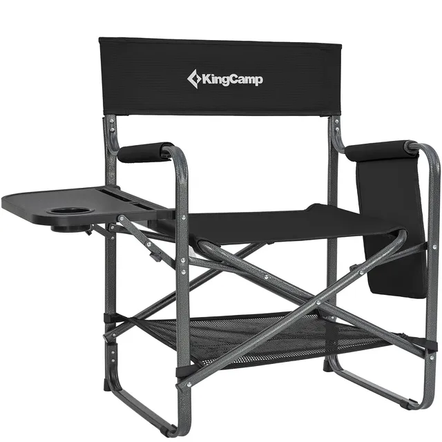 kingcamp-ash-b30-director-s-chair-with-side-table-and-device-slot image 1