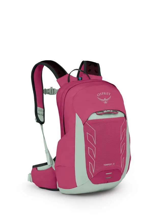 osprey-tempest-jr-girl-s-lightweight-hiking-backpack-for-kids-11l-hotspot-pink image 1