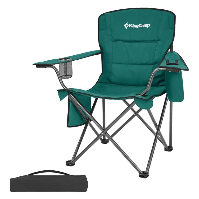kingcamp-oversized-padded-arm-chair-with-cooler image 1