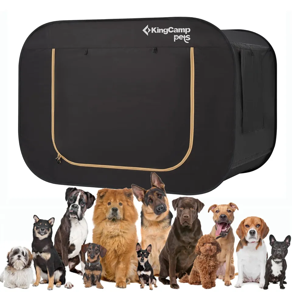 kingcamp-pets-xxl-pop-up-pet-tent-for-large-dogs image 1