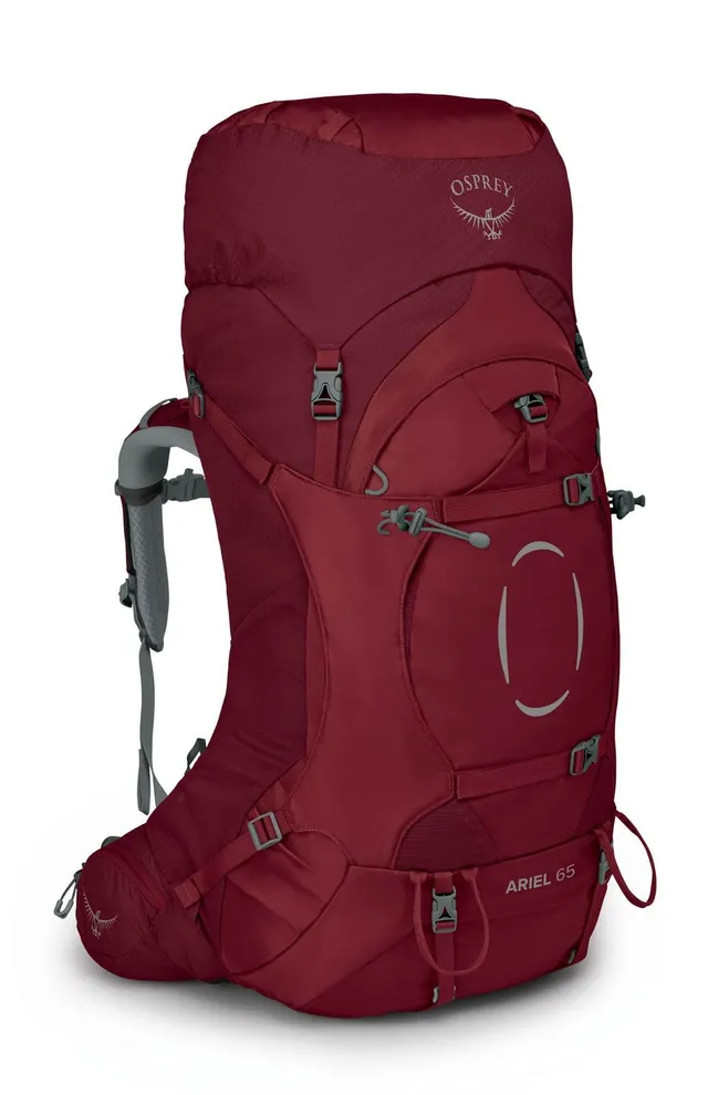 osprey-ariel-65l-women-s-backpacking-backpack-claret-red-wxs-s image 1