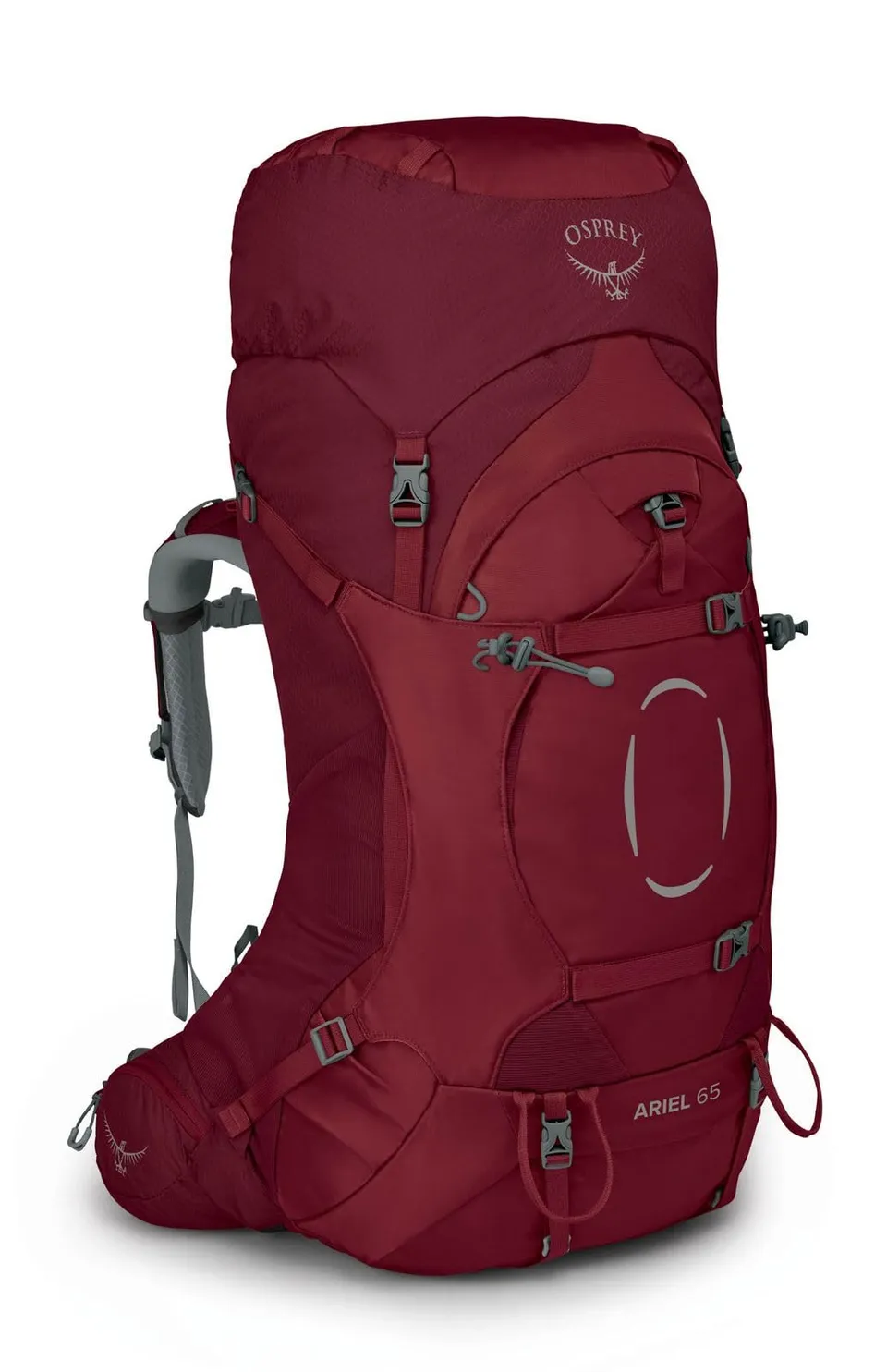 osprey-ariel-65l-women-s-backpacking-backpack-claret-red-wxs-s image 1