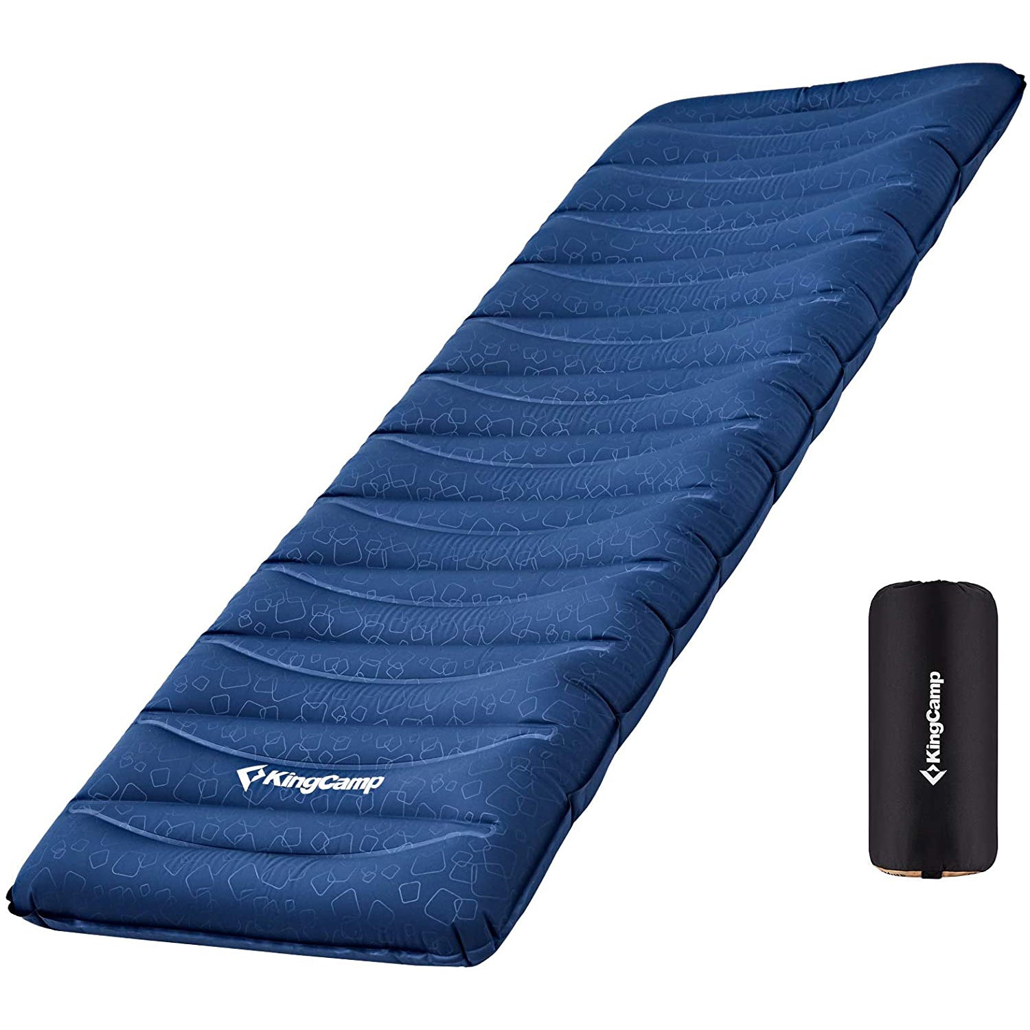 kingcamp-deluxe-anti-rollover-camping-mattress-single-double image 2
