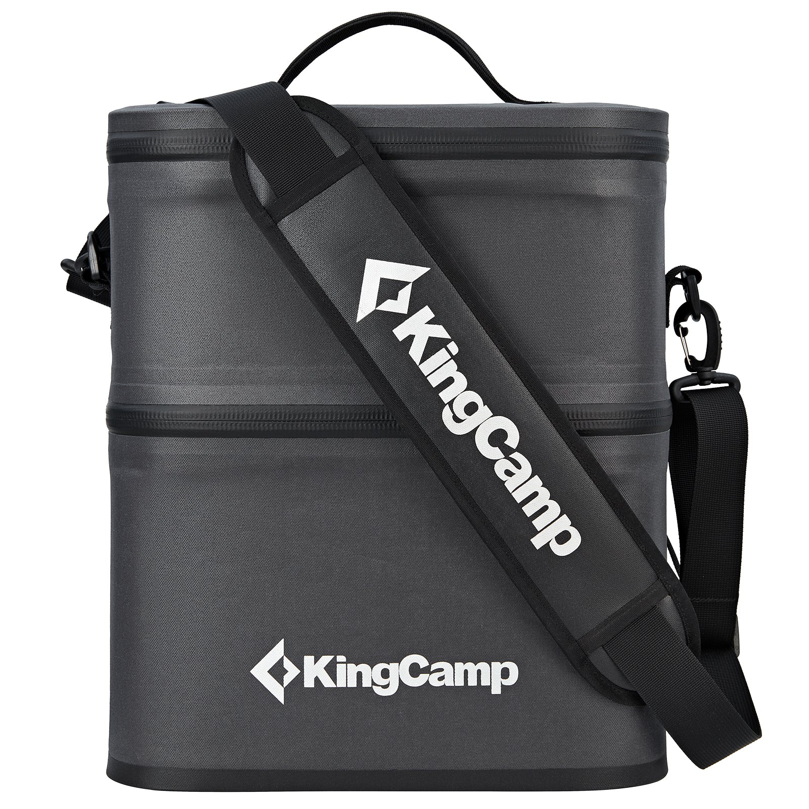 kingcamp-portable-16-cans-double-layer-cooler-bag image 1