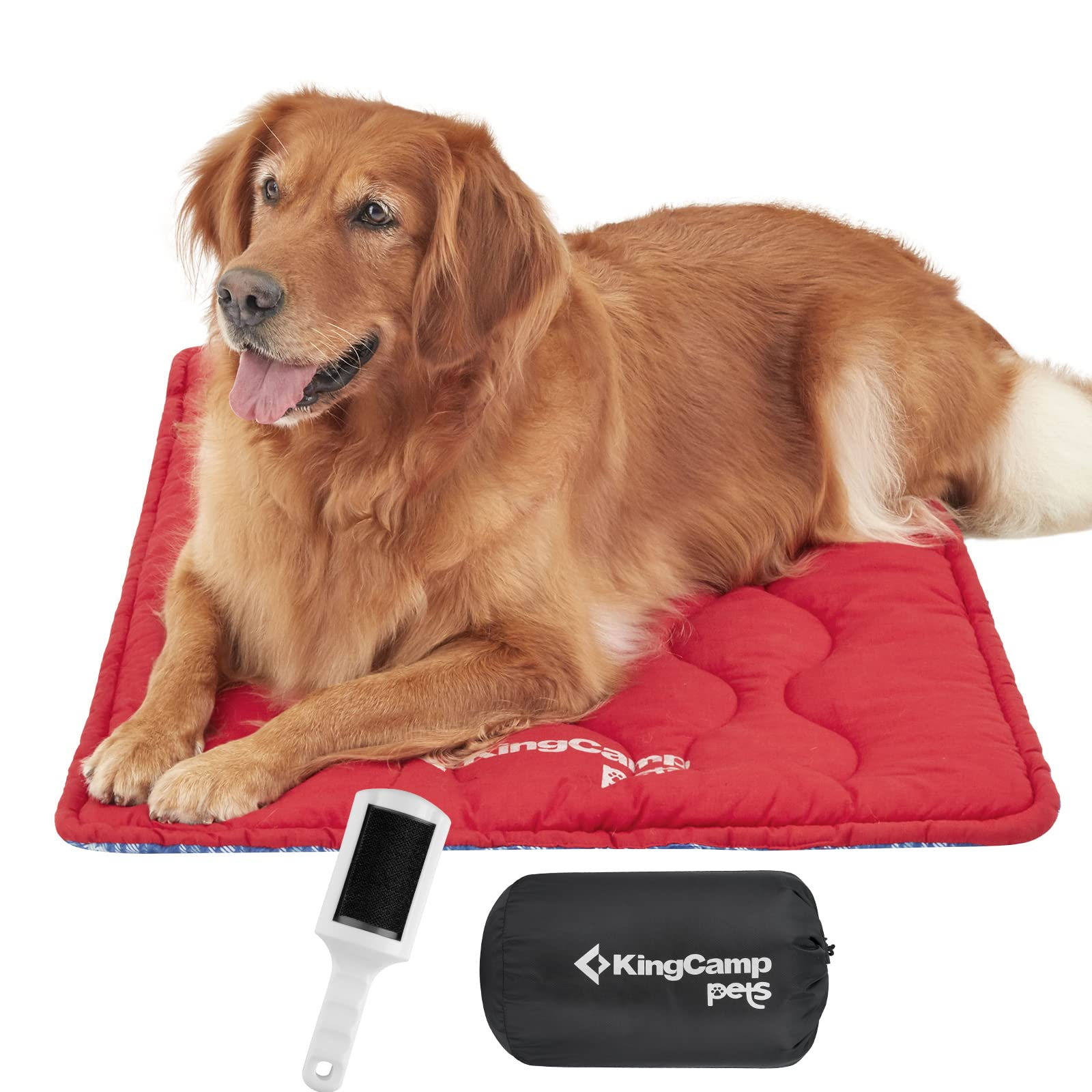 kingcamp-washable-dog-pad-mat-soft-foam-pet-bed image 3