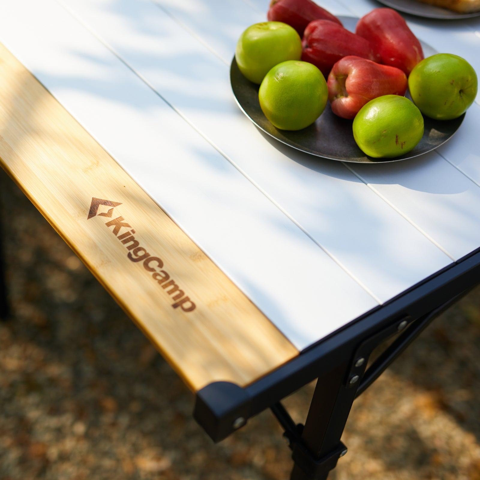 kingcamp-granite-pro-xl-folding-aluminum-table-53x27 image 5