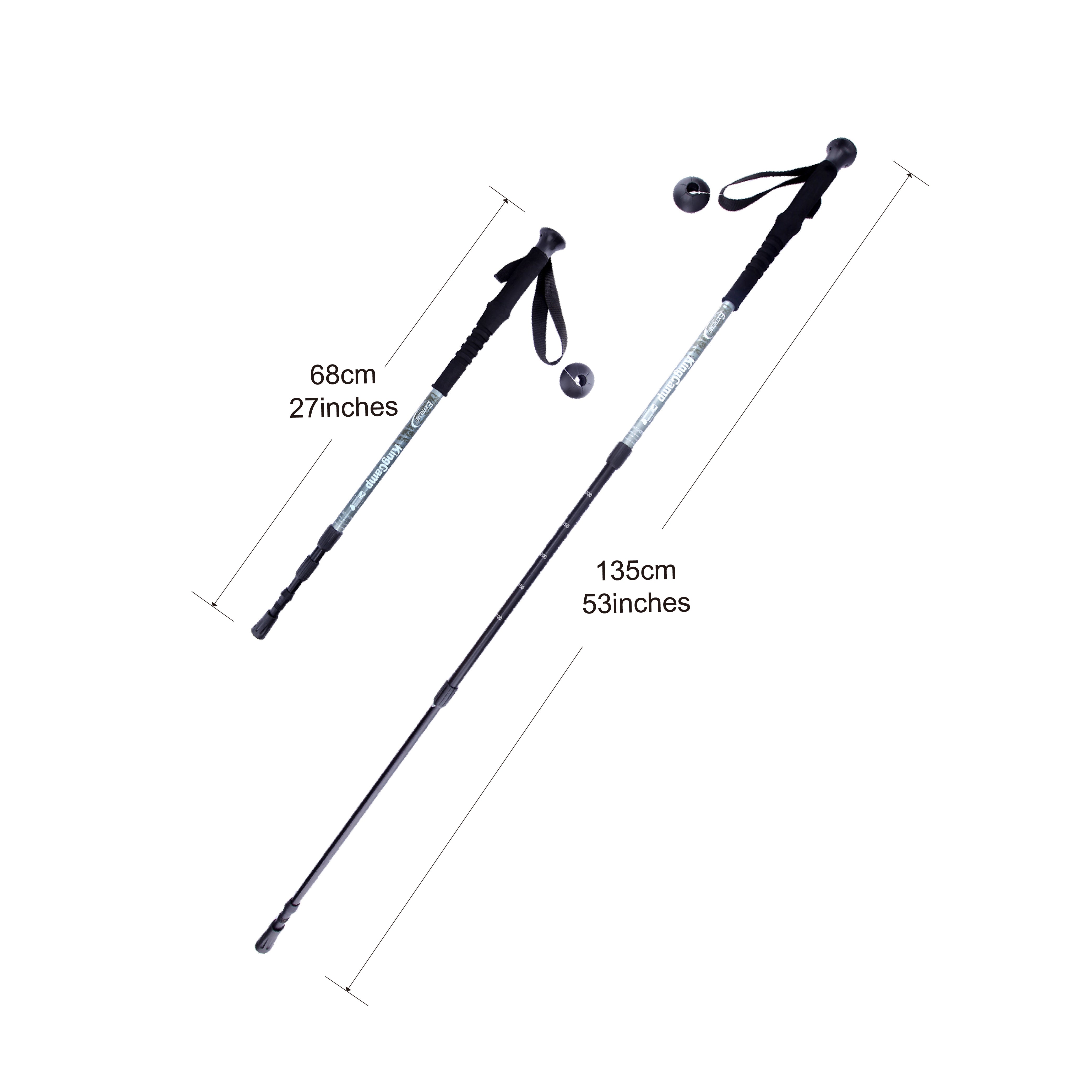 kingcamp-3-section-trekking-pole image 3