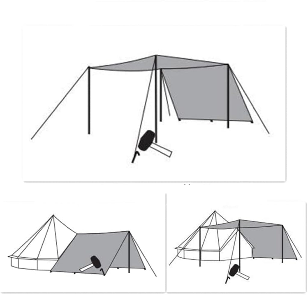 kingcamp-khan-plus-camping-tent-tarp-shelter image 5