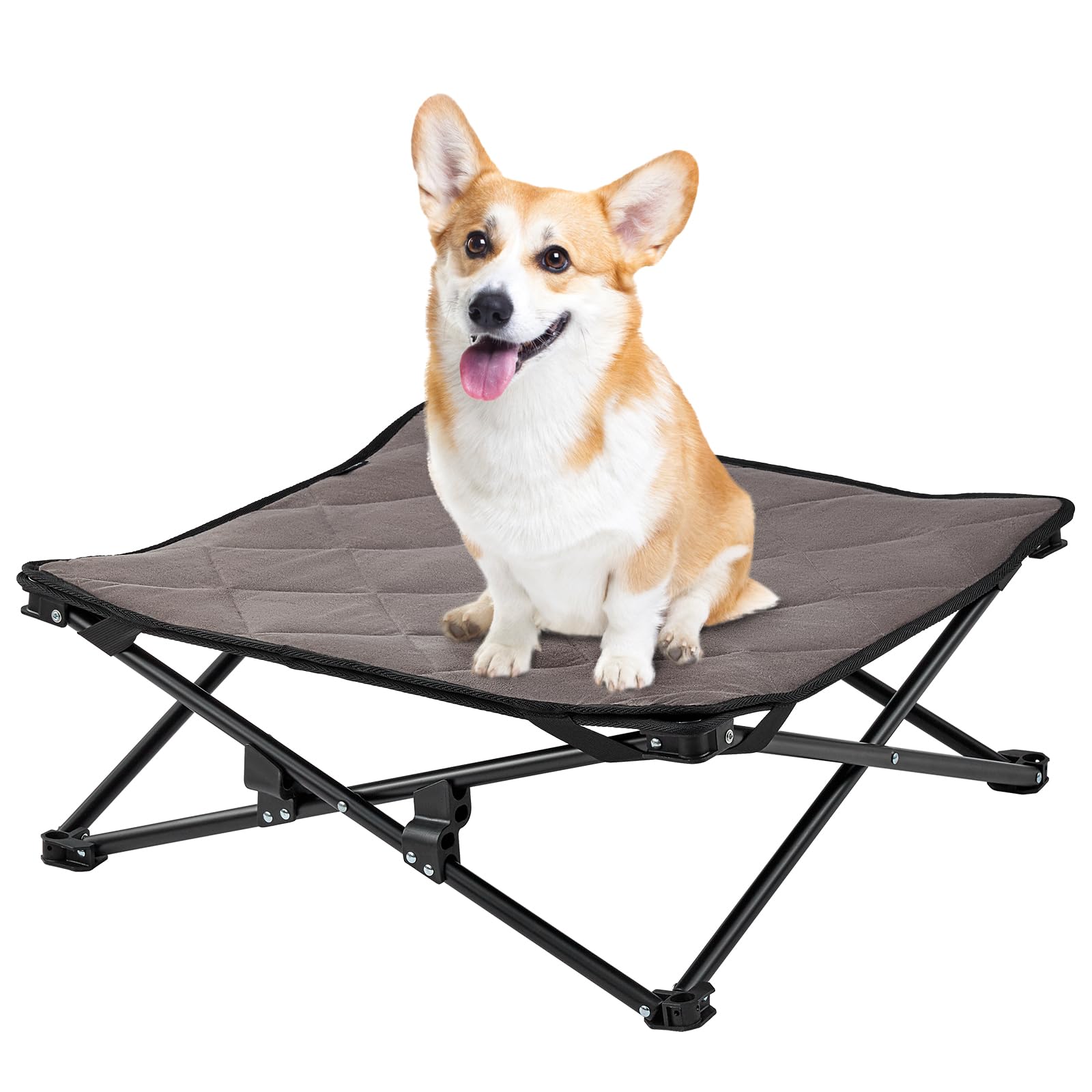 kingcamp-pets-sedum-elevated-dog-bed-for-small-medium-pets-cooling-and-cozy-mode image 1