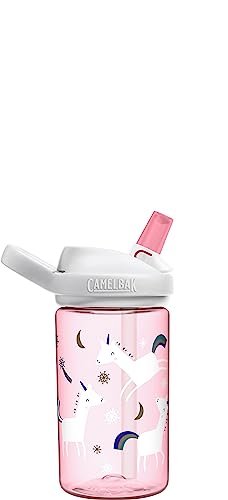 camelbak-eddy-14-oz-kids-water-bottle-with-tritan-renew-straw-top-leak-proof-whe image 7